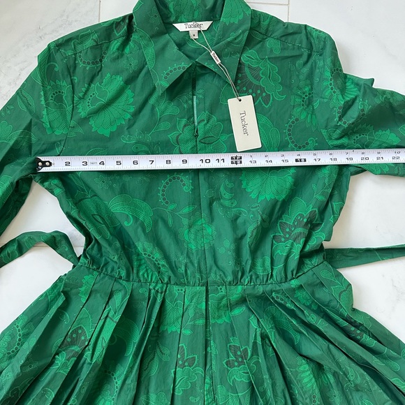 NEW WITH TAGS Tucker Allyson Dress - Emerald Legacy Lace - Picture 12 of 12